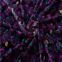 Wholesale 95% polyester 5% spandex warp knitted fabric for dress