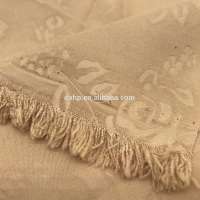 Soild Dyed 3D Embossed Brushed Microfiber Fabric for Bedding