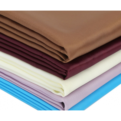 150cm hot sales 210T Plain 100%  Polyester taffeta plain Taffeta Fabric