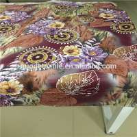 polyester material pigment print for bed sheet set