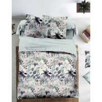 Colorful flowers printed bedsheet set/Quilt cover set/bedding set fabric